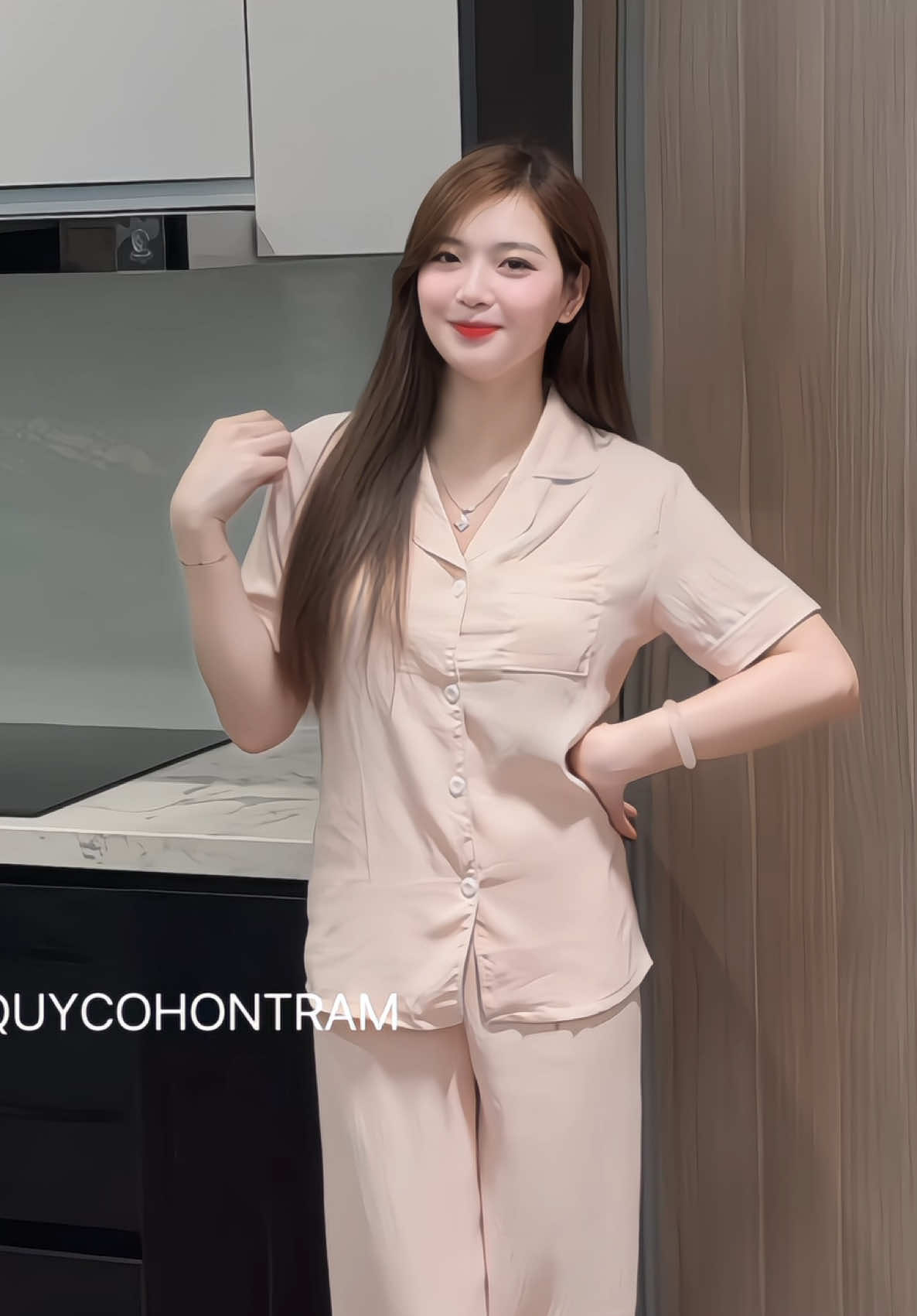 Đồ Bộ Ngủ Tay Cộc Quần Dài  #pijama #dongu #bonguxinh 