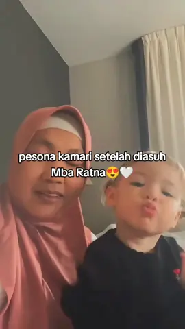jadi makin terawat dan blonde banget kamu mayii🤏🏻😍🤍 #kamariskywassink #kamari #jenifercoppen #mamari #fyp 