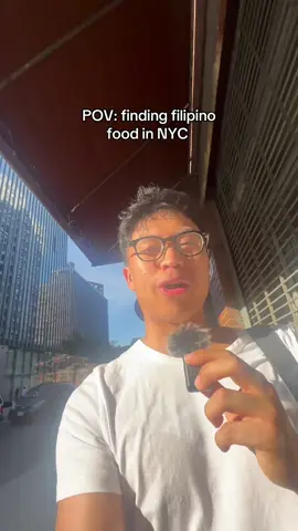 stumbling upon filipino food in NYC 🇵🇭🤪 #filipino #nyc 