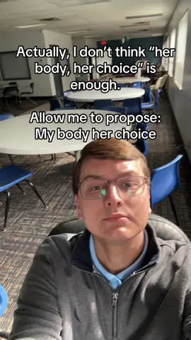 Joking aside, if you don’t support women’s right to bodily autonomy then get out 