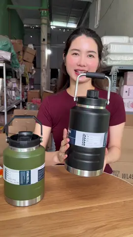 Bình giữ nhiệt 2000ml miệng rộng dễ cho đá dễ vệ sinh bình #binhgiunhiet 