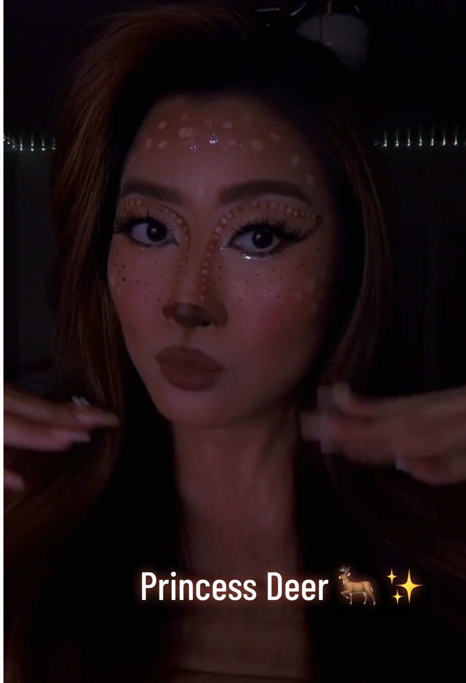 Princess Deer 🦌 ✨🤎#makeup ✨#makeupoftheday 🤎