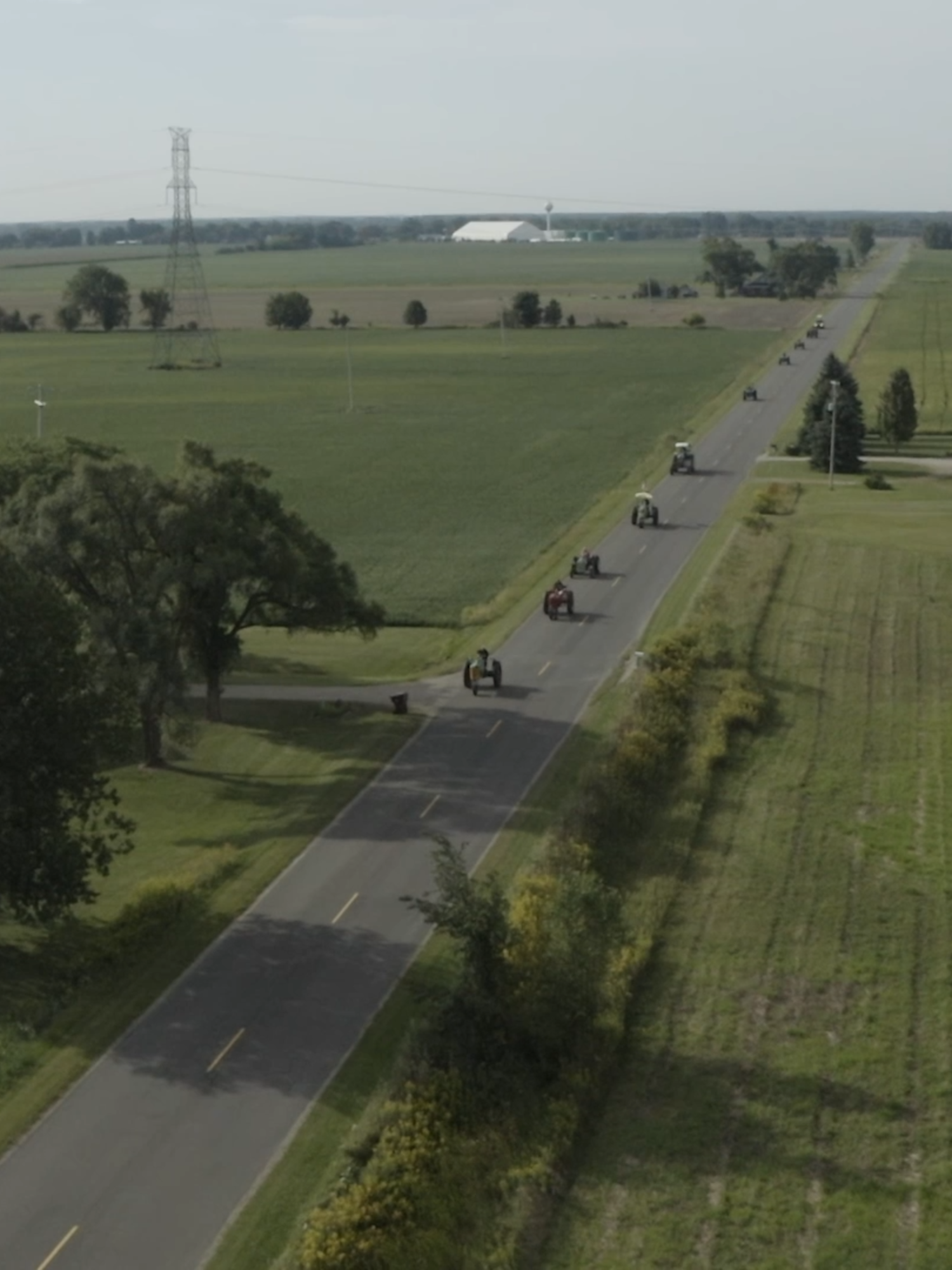 It takes three days to travel from Bennington, Mich. to Mackinaw City riding an antique tractor; the journey is just under 300 miles at an average speed of 15mph.  (Santino Mattioli | MLive)