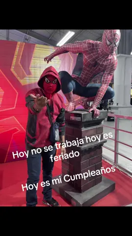 Feliz cumpleaños a miiiiiii  #edge #cumpleaños #spiderman #creador 