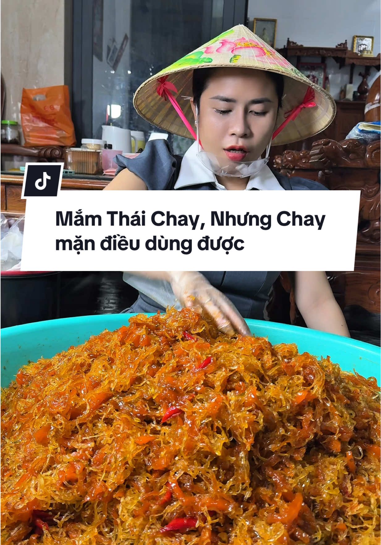 Mắm Thái Chay, Nhưng Chay mặn điều dùng được, Vắt chanh ăn liền nek #mamchay #anchay #monchay #ancungtiktok #mamthanhhien9999 