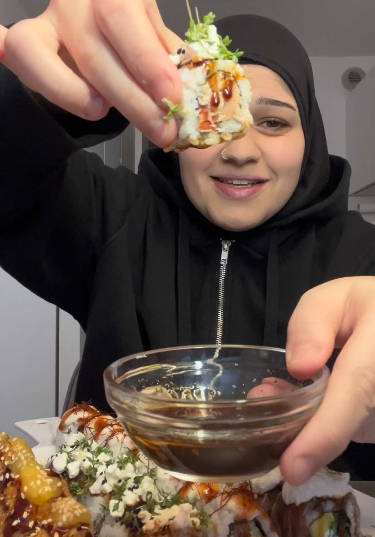 Sushi👉🏻@Lana  #sushi #mukbang #sushilover 
