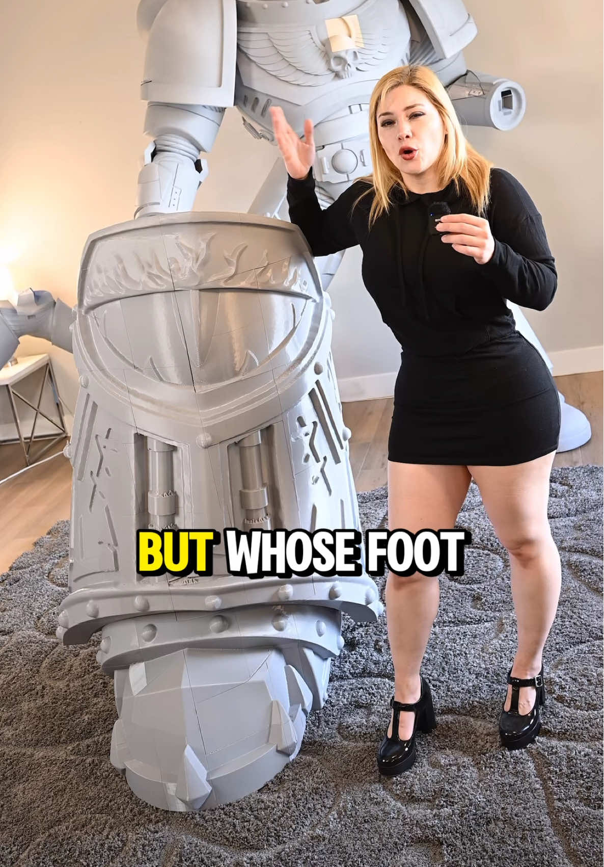When you thought a life size space marine was massive.. Primarchs in Warhammer are on a whole different level. 💀 #warhammer #horusheresy #3dprinting #3dprintedmodels