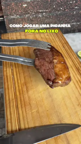 Se não for assim nem quero picanha sangrando eu não gosto tem que ser bem passada e com gordura 🔥 Qual seu ponto preferido ? Ja segue e deixa eu comentário  📱1196790-3333 #picanha #comida #delivery 