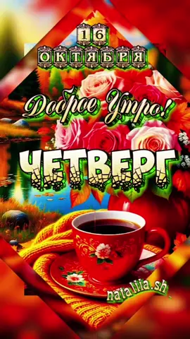 #16октября#четверг#четвергдоброеутро #четвергхорошегодня #счетвергом 
