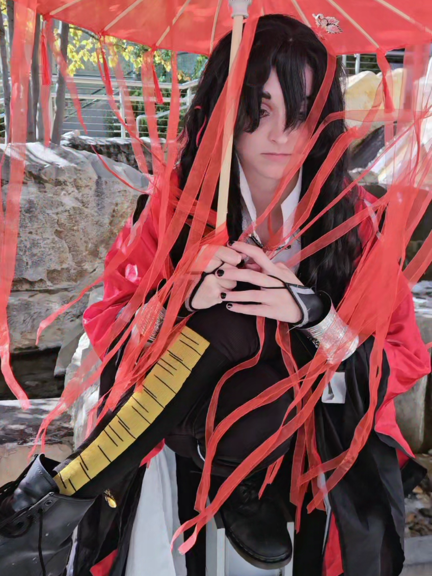 I fell right after this ♡ #fanx #fanx2025 #huacheng #hualian #huachengcosplay 