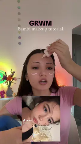 BAMBI makeup tutorial 🦌🦌 очень мило! спасибо за подробнейший тутор девочке этой! больше меня в 🛒 векши, всех жду #grwm #makeuptutorial #bambimakeup #makeup #грвм 