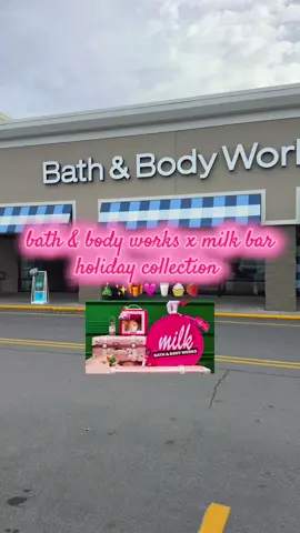Bath and Body Works x Milk Bar holiday collection #shopwithme #bathandbodyworks #milkbar #holidaygiftguide 