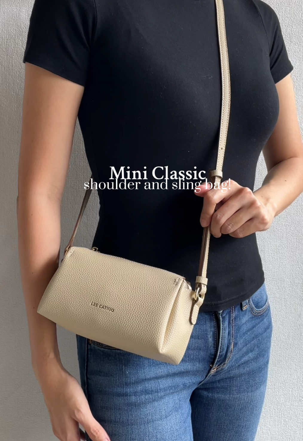 Muat buanyaaakkk 😌🤍 #fashiontiktok #slingbag #shoulderbag #taswanita #lescatino 