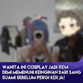 izin pamer Waifu 🙏🏼 #anime #cosplayer #rem #vivox200series #couple 