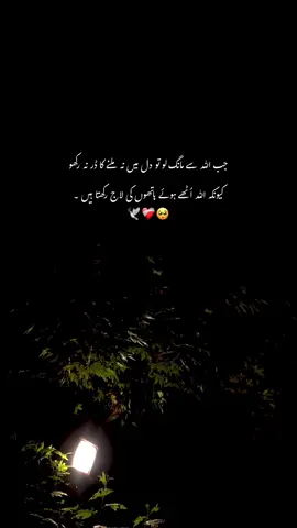 کیونکہ ﷲ اٹھے ہوئے ہاتھوں کی لاج رکھتا ہیں ❤️‍🩹🥺:#repost #hmxii_ #sound #poetry #trendiing 