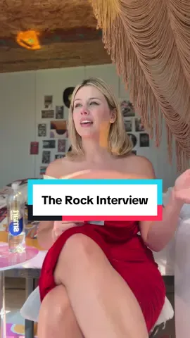 Interviewing The Rock in this episode of PodKast  