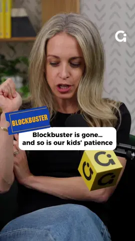 Does anyone else remember when watching a movie wasn't instant?! It was a whole process - planning with a friend, driving to Blockbuster, walking through aisles, hoping the movie we wanted was there. Sometimes it wasn’t. Sometimes we had to choose something else. Back then, disappointment was built into everyday life. It was frustrating, but it also prepared us for the bigger disappointments that come later - the ones that don’t resolve in a day. Our kids live in a different world. There’s barely any space between wanting and having. Between “I want to watch that” and “it’s playing right now.” That gap - the waiting, the hoping, the not getting - is almost gone. And while I love the convenience of our world (I really do), I also think about what disappears when that space disappears. Waiting taught us resilience. It taught us how to sit in discomfort, how to hope, how to cope. Maybe it’s not about going back to Blockbuster. Maybe it’s just about remembering that waiting isn’t wasted time, it’s where some of the most important growth happens. This clip is from the most recent episode of the Good Inside podcast where I break down why our kids get less practice waiting and tolerating frustration than previous generations - and how parents can intentionally build resilience in a world of convenience. Find it wherever you stream your podcasts!