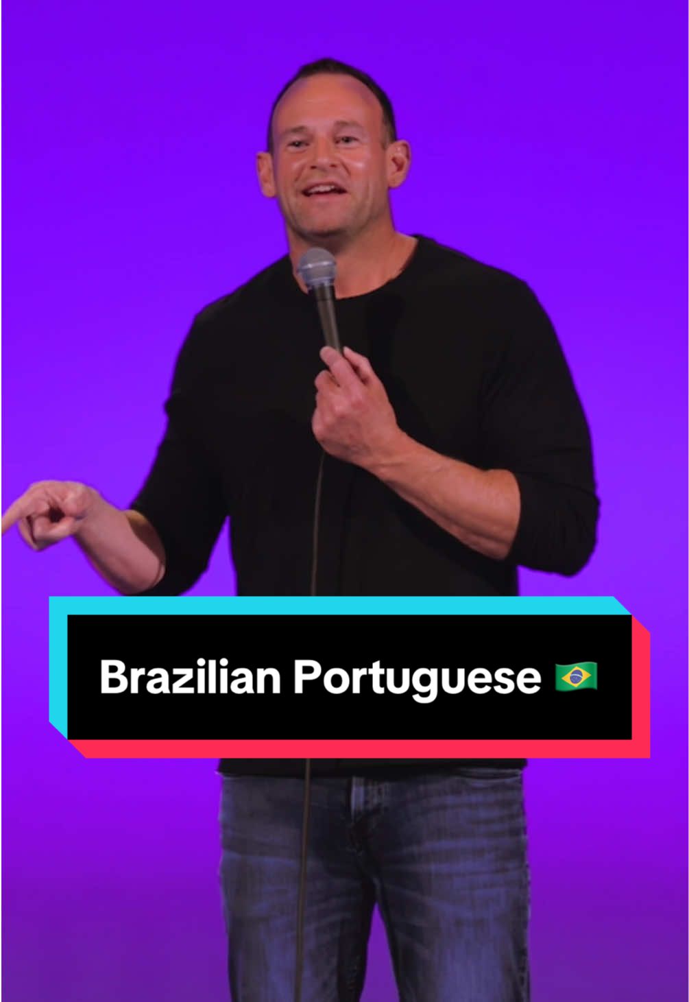 Is Braziliak Portuguese just sexy English? I love Brazil and have been trying to learn Brazilian Portuguese for a while. All shortcuts have been most welcome. Crossfitchee, David-gee, Milkyee Shakee, this pattern keeps going 😀 My favorite Brazilian band name is Natiruts, a Grammy-nominated Reggae group meaning natural roots and pronounced: natchee-hootchees.         #standup #LanguageLearning #brazil #brasil #portuguese 