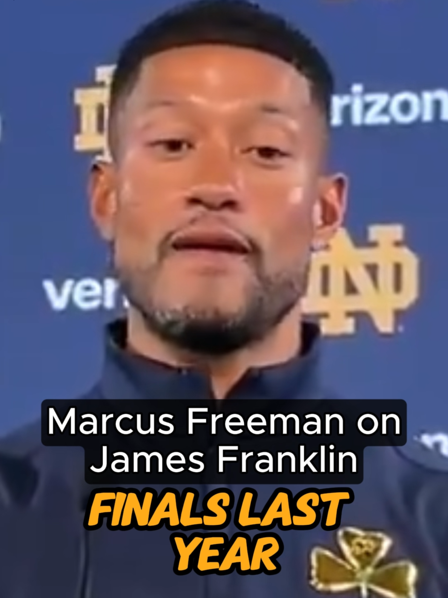 Marcus Freeman on James Franklin’s Firing: “You Can Never Get Too Comfy