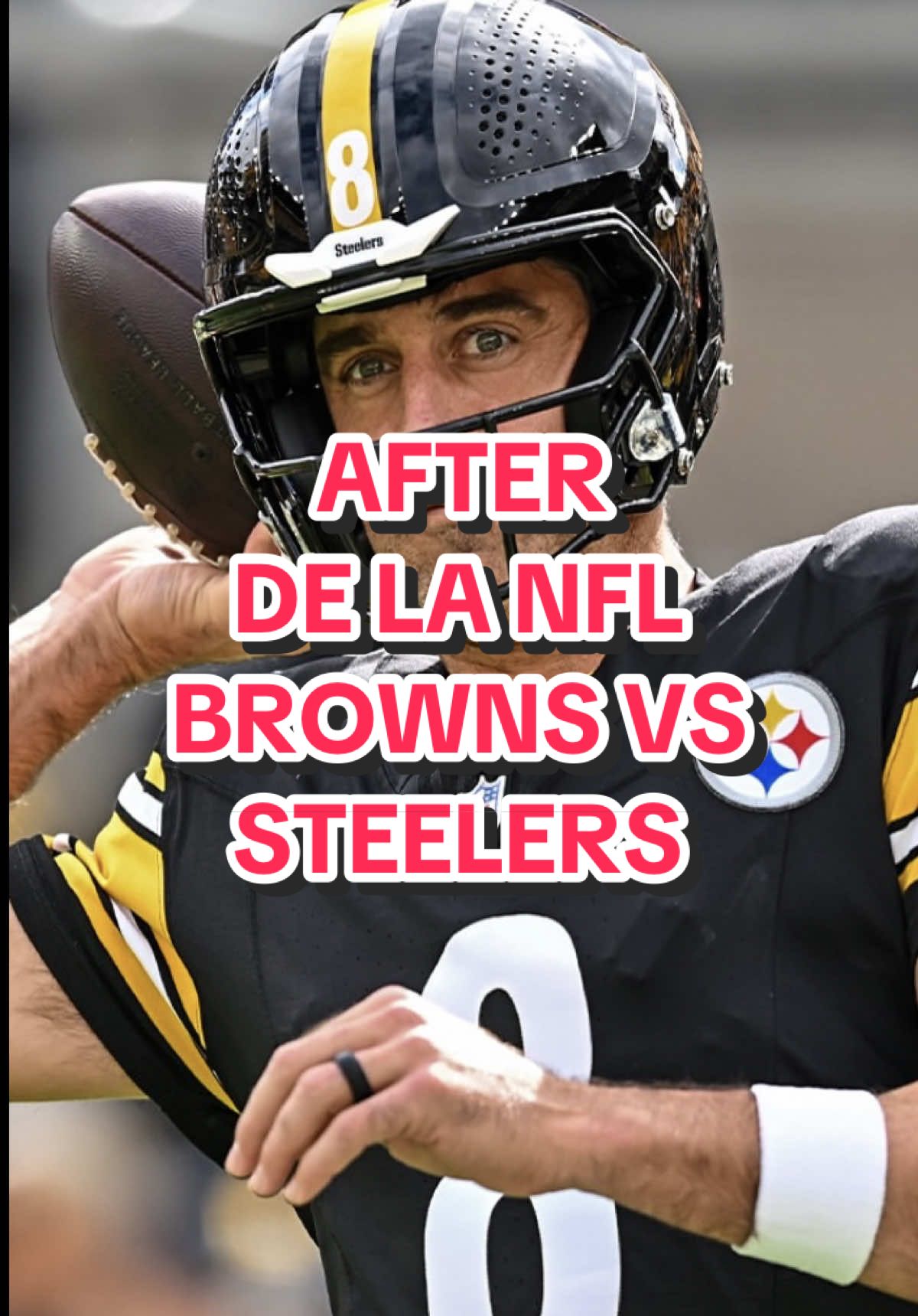 Respuesta a @🦥 Aaron Rodgers ya cambió de casco!! Pidan un deseo 🙂‍↕️🏈🧔🏻‍♂️🍃🔥 #nfl #nflhighlights #football #steelers #narracioneslamentables @NFL 