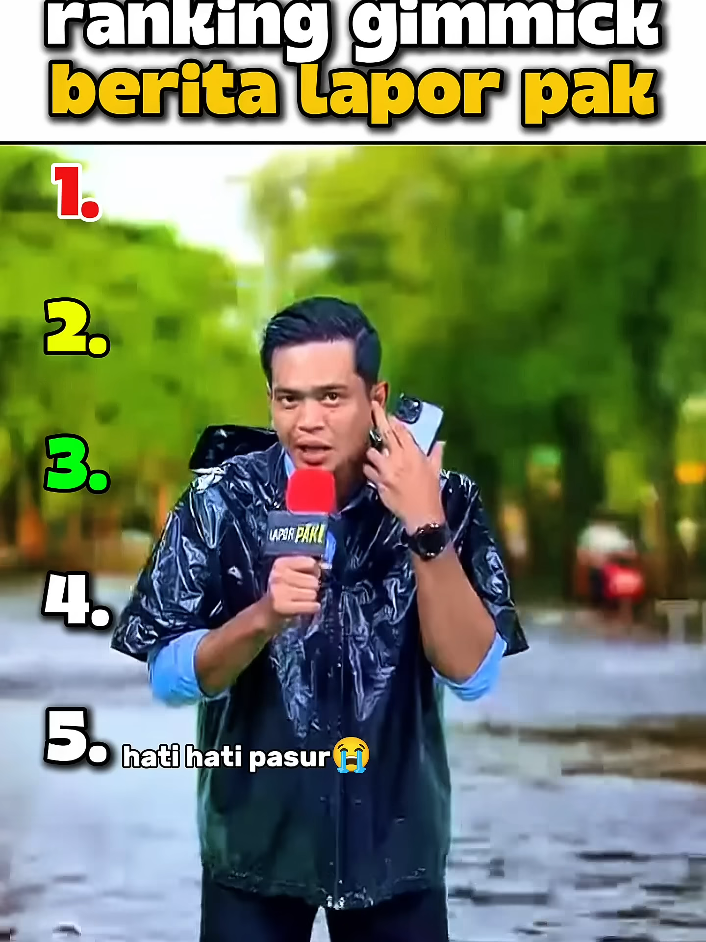 berita green screen laporpak today🤣#lucu_ngakak #lucu #komedi #viralvideo #fypシ゚