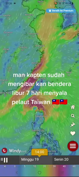 wayahe libur 7 hari akan ada anggin 