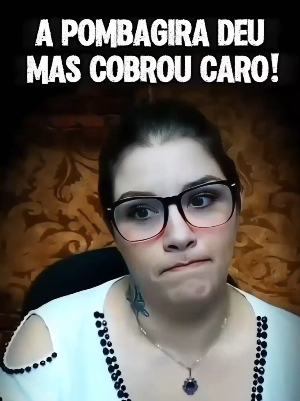 Pra quem tem conhecimento sobre pombagira, quimbanda... Isso procede? Eu não entendi a mulher fez tudo certinho e ainda sim teve esse final... #relatosdeterror #pombagira #quimbanda 