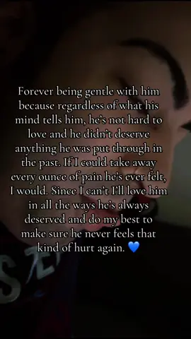 I’ll forever be your safe place baby!💙 ILY!😚🥰 @Johnny R #longdistancerelationship #explorepage✨ #contentcreator #myeverything❤️myworld❤️ #fyp 