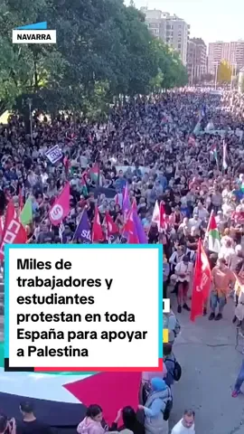 Al menos un millar de comités de empresa, secciones sindicales y grupos de delegados de toda España participan en los paros parciales convocados este miércoles por los sindicatos CC OO y UGT en apoyo del pueblo palestino y en protesta contra los ataques israelíes en Gaza durante los últimos dos años, según informan los sindicatos convocantes. Los dos primeros paros se han celebrado de 2.00 a 4.00 de la madrugada y de 10.00 a 12.00 por la mañana, a la espera de un tercero de 17.00 a 19.00. A lo largo del día las centrales tienen previsto informar del seguimiento concreto que han tenido estas protestas. A la vez, este miércoles ha convocado una huelga general el sindicato CGT, que lanzó su llamamiento una vez conocido el de paros parciales de CC OO y UGT. Centenares de manifestantes con banderas de CGT han cortado algunas de las principales arterias viarias de Cataluña esta mañana, protestas que han coincidido con paros estudiantiles, convocados por el Sindicato de Estudiantes, y marchas que han congregado a muchos ciudadanos en las principales capitales del país. El secretario general de UGT, Pepe Álvarez, ha denunciado que la paz no puede estar basada en acuerdos “de debilidad absoluta”. Ha criticado que los palestinos lleven años viviendo “como ratas, teniendo que meterse en agujeros para librarse de las bombas del genocida Netanyahu”. Ha subrayado que la desescalada militar de los últimos días tiene que ver con la movilización de la opinión pública internacional. “Es gracias a los millones de personas que hemos gritado que necesitamos paz. Necesitamos un equilibrio entre un Estado palestino y el de Israel. Esa lucha debe continuar para sentar unas bases sólidas de futuro”, ha agregado el dirigente ugetista, en una protesta plagada de banderas palestinas. #protestas #gaza #españa #sindicatos #noticiastiktok 