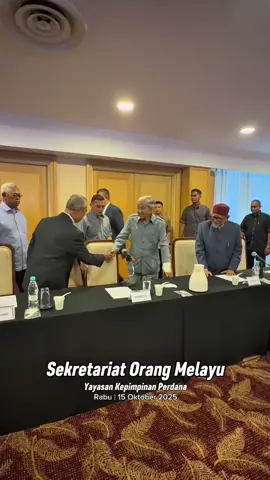 Sekretariat Orang Melayu | Rabu - 15 Oktober 2025 #muhyiddinyassin #tundrmahathirmohammad #tuanguruhajiabdulhadi 