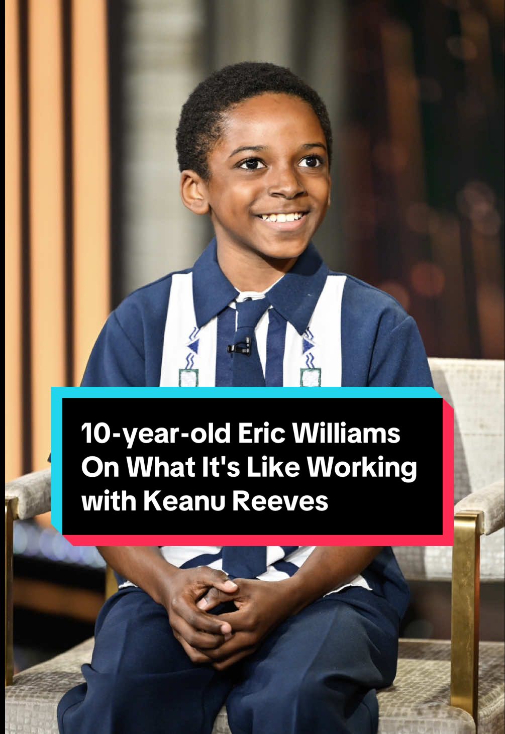 Hopefully we make the list next time 📋! 10-year-old Eric Williams is the coolest kid around, sharing what it’s like working with legends like #AudraMcDonald and #KeanuReeves. #deborahcox #ericwilliams #broadwaykids 