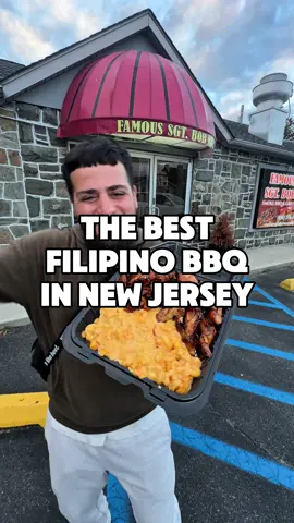 THE BEST FILIPINO BBQ IN NEW JERSEY ? 🍗 🇵🇭  At This Family Ran BBQ Restaurant in 📍 Pennsville, Nj serves one of a kind Filipinos food 🥘. We tried the bourbon chicken 🐔 With a double side of Filipino Mac and cheese. The owner suggested we try the chicken kebab 🍗, And The famous rice they make 🍚.  This is a true Small business and they bring you flavor, passion, and amazing customer service. You have to check them out! 📍 FAMOUS SGT. BOB BBQ AND GRILL. 🏆 ————————————————— Follow @darthefoodguru for more Food 🥘, Family ❤️, And fun experiences 🎢   #NewJersey #Foodie #barbecue #filipino #fypシ   
