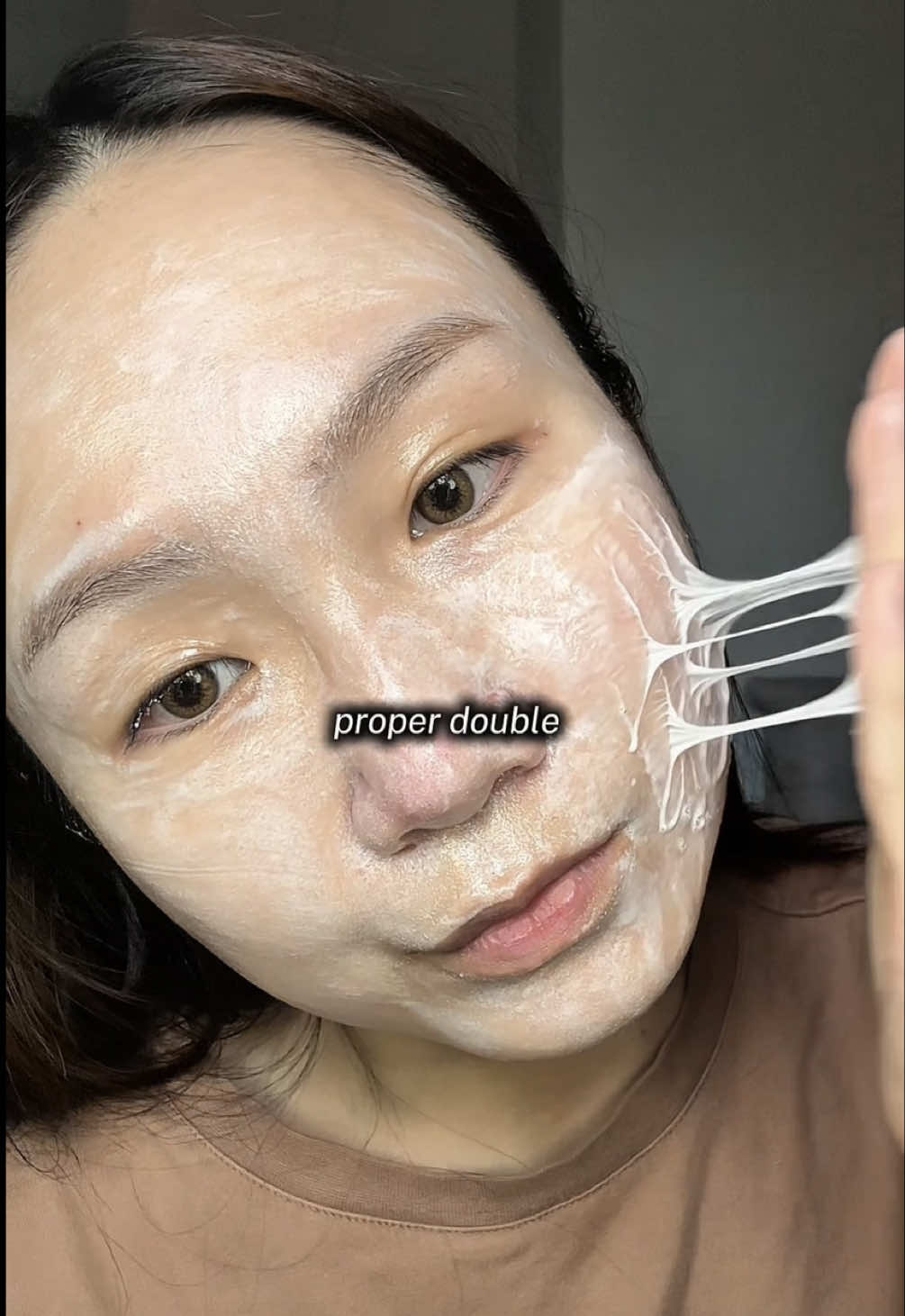 K-beauty skincare never disappoints 😌 breakout-free double cleansing and the 2nd cleanser even works as a mask! @Biodance Store US  #dryskin #doublecleansing #biodance #collagenduo  #pinkduo 