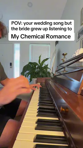 Is this the greatest emo song ever written? #mcr #mychemicalromance #gerardway #wedding #90sthrowback 