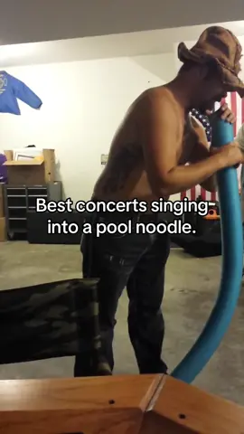Just my husband and his noodle. #garage #concert #fyp #trending #viral 