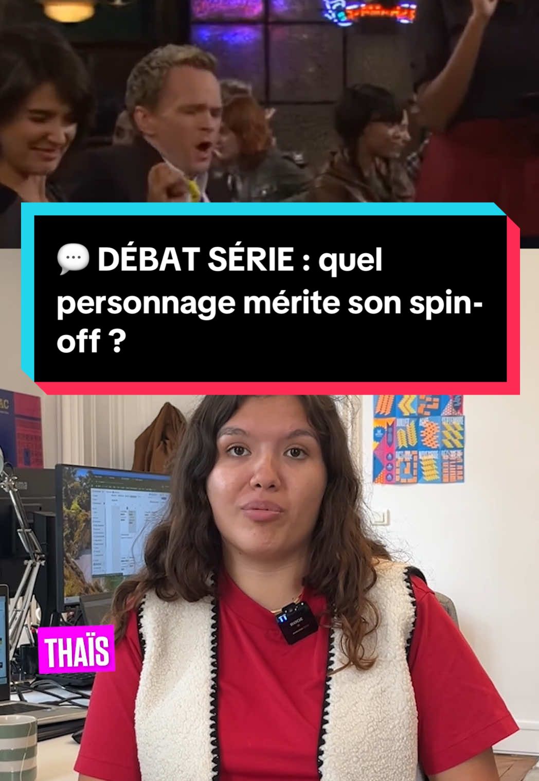 Un spin-off sur Barney Stinson ? Legen – wait for it – dary. #OnRegardeQuoi #series #seriestok #BarneyStinson #SexEducation 