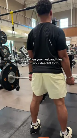 With his little 5 inch shorts on with the panty line. I can’t even touch a weight without coach Jalen giving me a speech. 