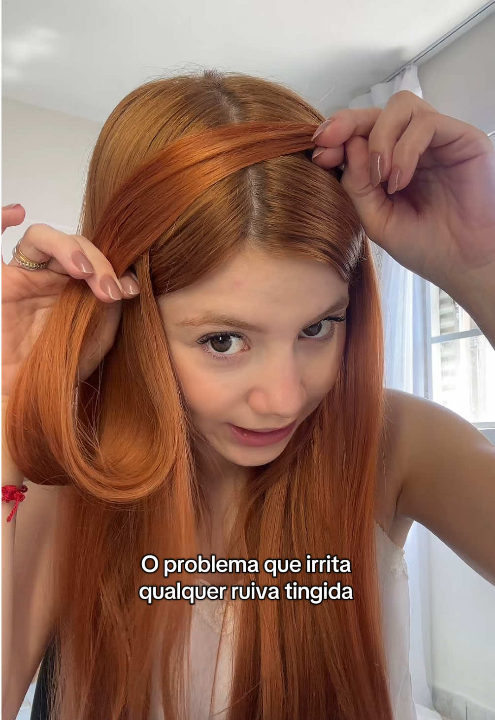 Video longo mas com opções pra uniformizar a cor Indifere a marca de tonalizante miga, foca só na cor que vc precisa e pronto #ruiva #ruivos 