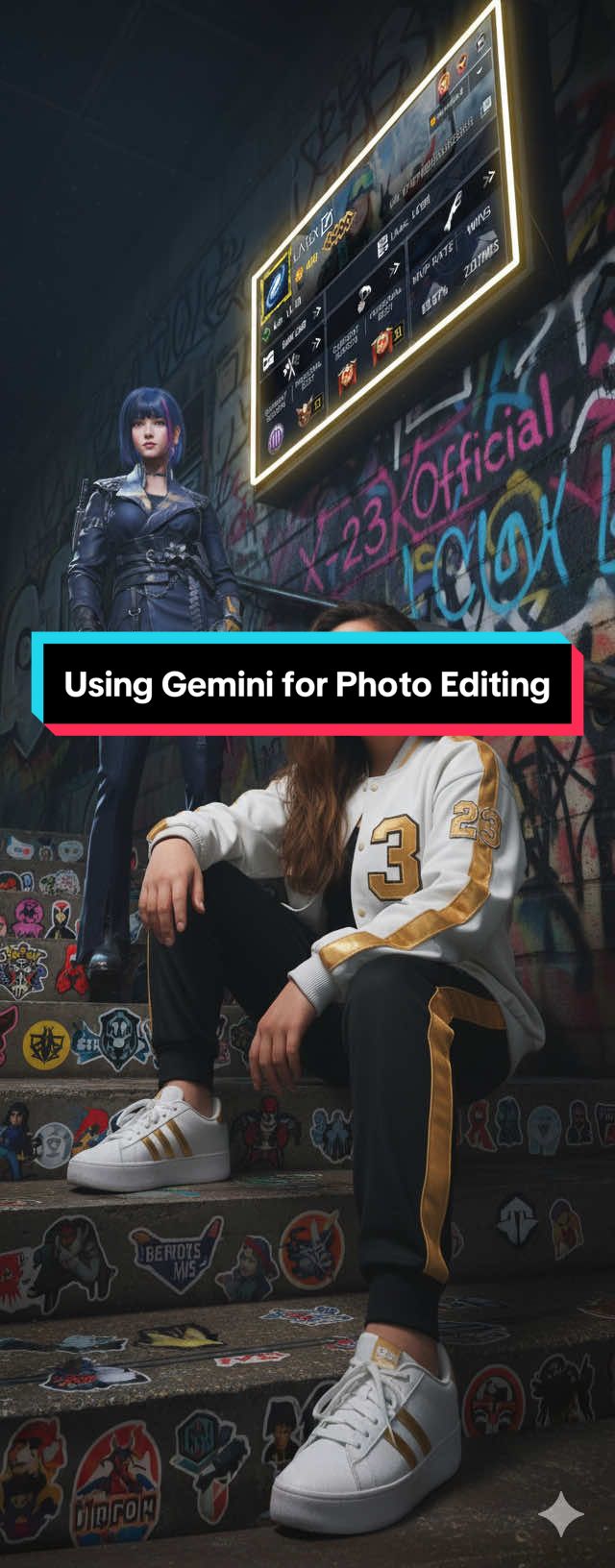 CODM x Gemini for photo editing #gemini #AI #codmobile #aiportrait #geminiprompt