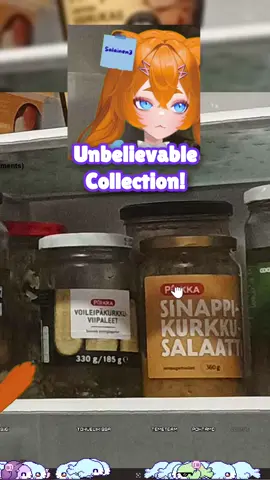 I HAVE NEVER SEEN A SHELF LIKE THIS! Is this your dream come true or worst nightmare? #Fridgetierlist #TasteTest #FoodieFun #cucumber #suolakurkku #vtuber #suomi #english #shock