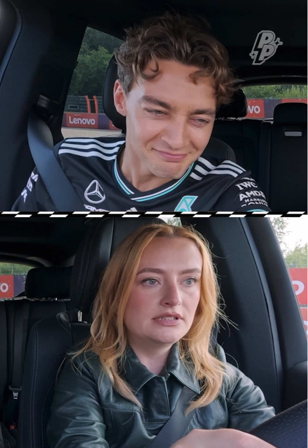 Big D… for Drive. Episode one of Passenger Princess with George Russell out now on my youtube !  Out series is created in paid partnership between @Dimz Inc. and @Formula 1 ad