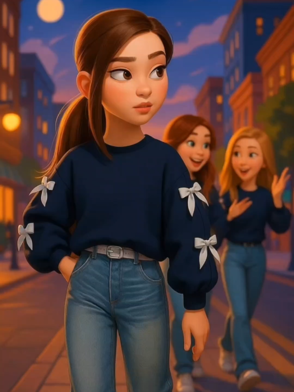 Настя - та самая нормис. у тебя есть в окружении такая? #скетч #типажи #нормис #нейросеть #юмор