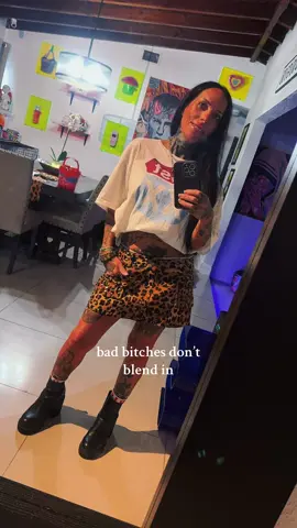 studded skirt from @Dolls Kill haul last winter #dollskill #miniskirt #cheetah ##xx##lost