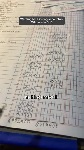 Fundamentals palang yan nakaka pagod na tsaka nakaka panlabo ng mata kaka record. #accountingstudent #accounting  #shs #aspiringaccountant 