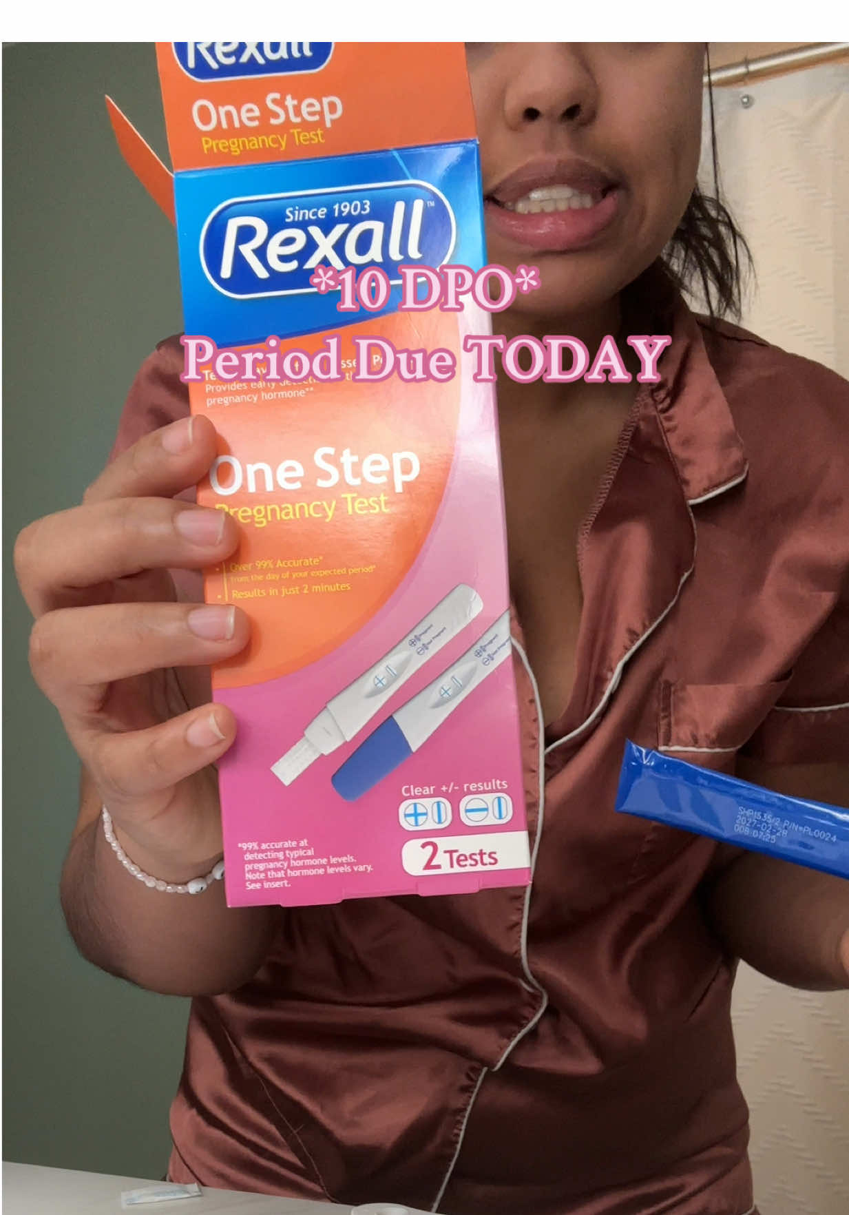 1 week until his due date 🧸🍼 Not aesthetic, just real 🥹 ugly crying and all, the raw moment I found out I was pregnant 🙏🏽🩵 posting mostly for the memories ✨ #fyp #pregnancyjourney #christiantiktok #memories #10dpo  