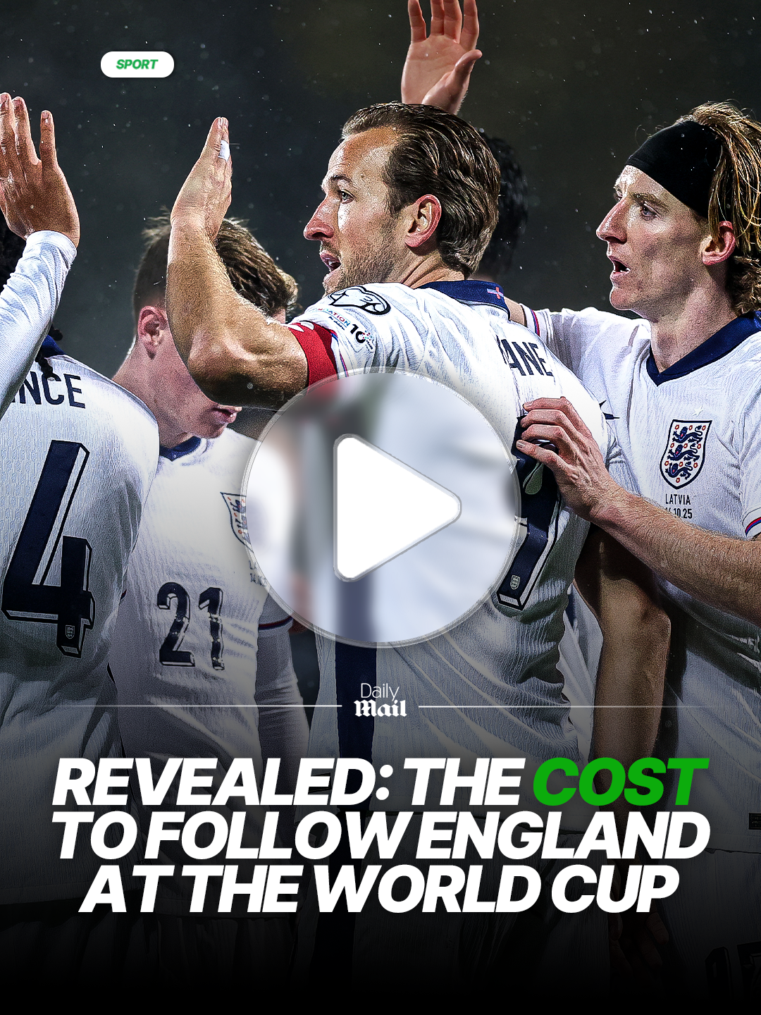 The incredible cost to follow England at the World Cup has been revealed...❗️👀 #england #worldcup #fifa #football #Soccer