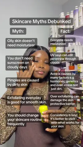 5 Skincare lies that some people still believes Day 15/30 MS October challenge  Shop authentic skincare and supplements  How to order * Send a DM * Chat us on WhatsApp 081.6133.8228 * Instagram: @avarellecosmetics.ng  📍Abeokuta 📦 Nationwide delivery 💬 Send a DM for recommendations #glowingskin #skincareinabeokuta #skincaretips #skincaremyth #msocd15b 