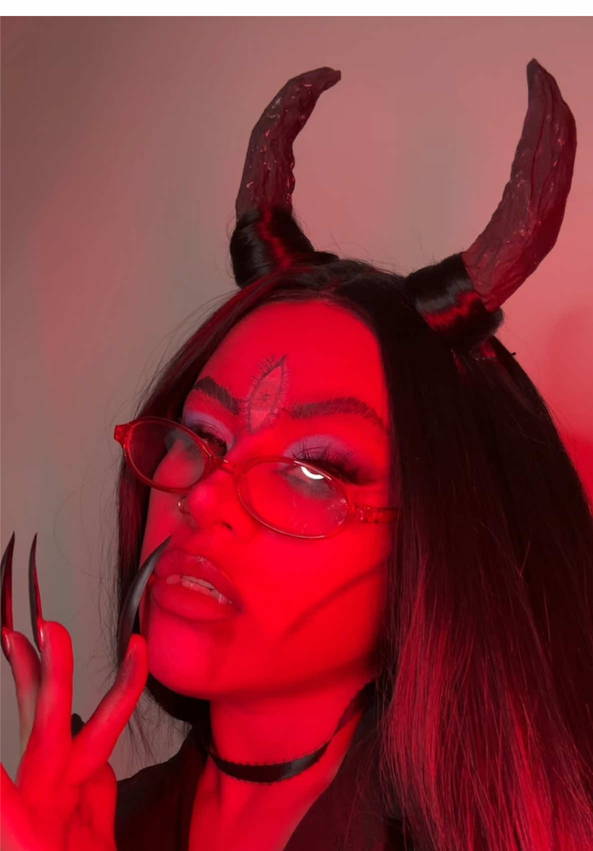 Maquillaje para Halloween 😈🎃 #2        #maquillajeparahalloween #makeuphalloween #makeupdiabla #diabla 🤓