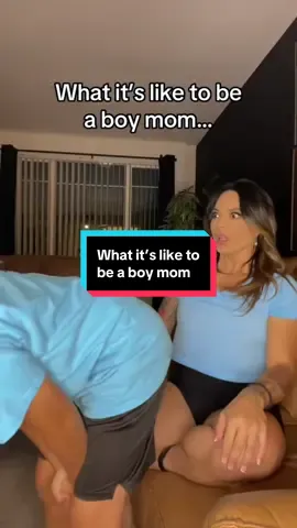 What it’s like to be a boy mom🤭 Follow me on IG: @followherfitness #parent #parents #parenting #boymom #boymomlife 