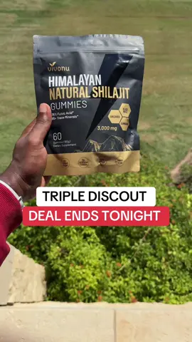 Daily power in a gummy ⚡ Shilajit, Ashwagandha & Gokshura boost energy, stamina & focus — no sugar, all strength 💪 #MensHealth #NaturalEnergy #Adaptogens #WellnessTok #TikTokShop